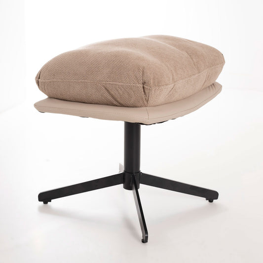 Banqueta reposapies beige