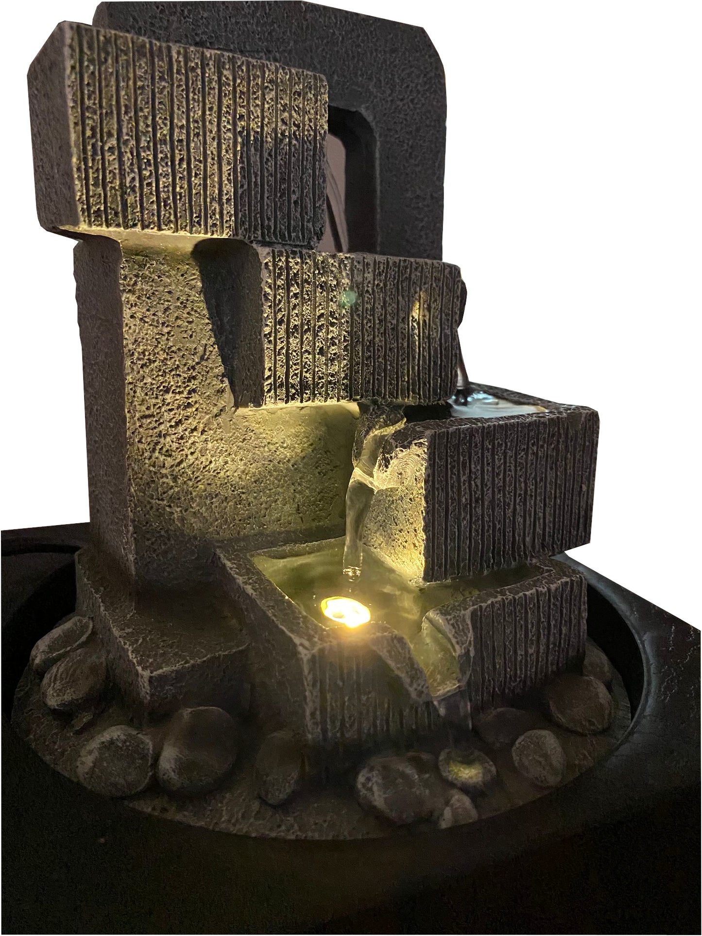 Font decorativa de resina Waterfall Mod.1