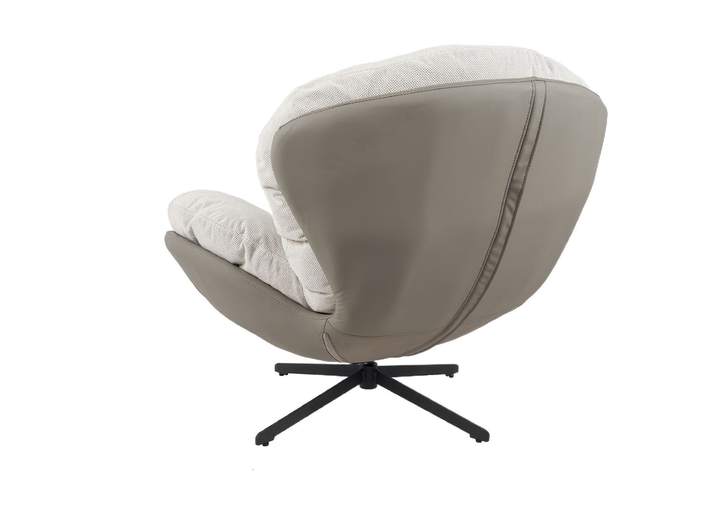 Sillón EGG giratorio - Gris Piedra