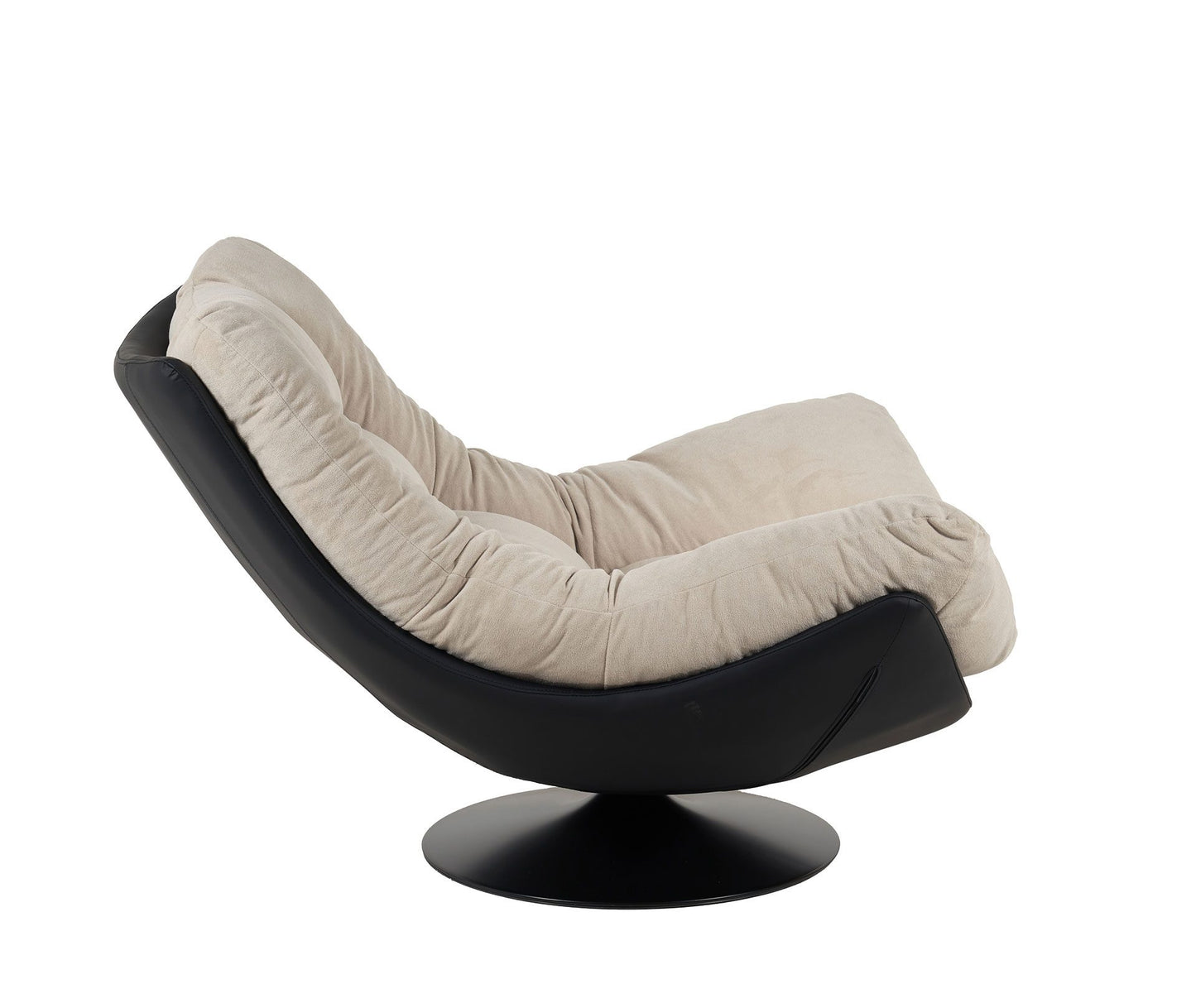 Sillón Roy negro/gris marengo