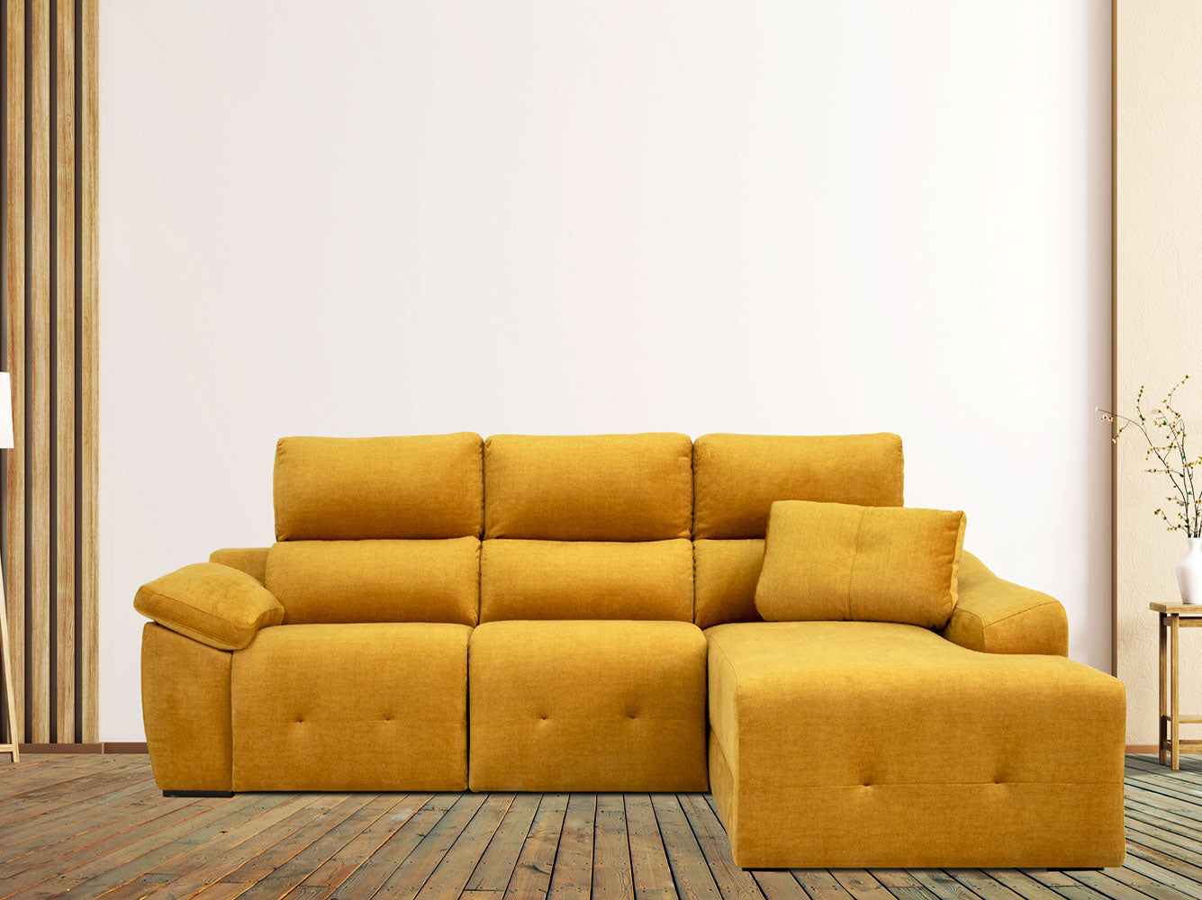 Landa-estiloko chaise longue sofa