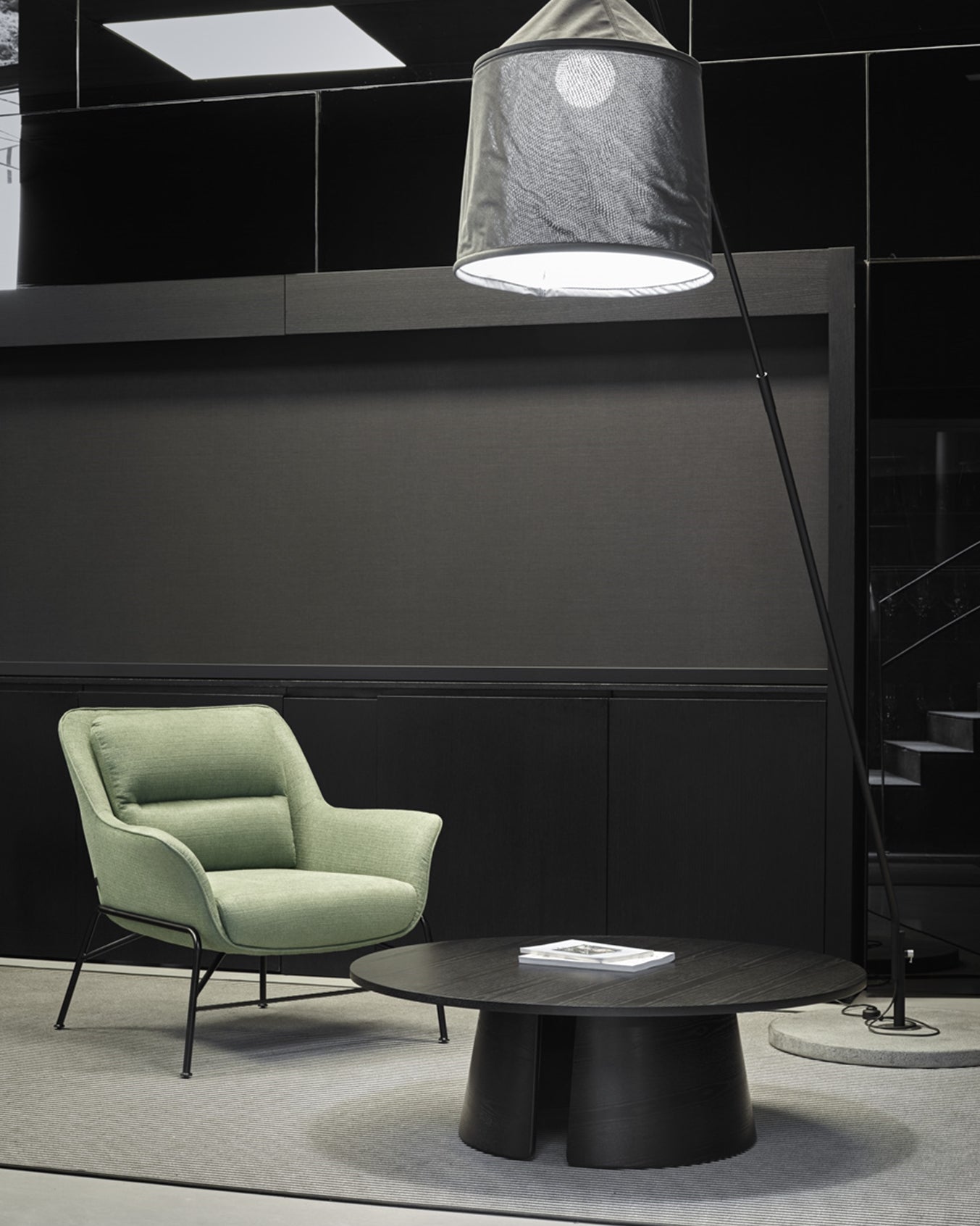 Taula de centre Ashtree color negre