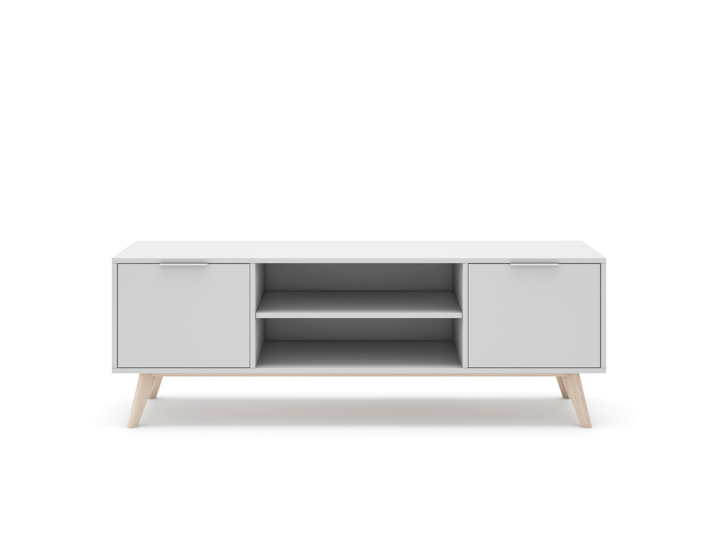 Mueble TV modelo Style color blanco - 140cm