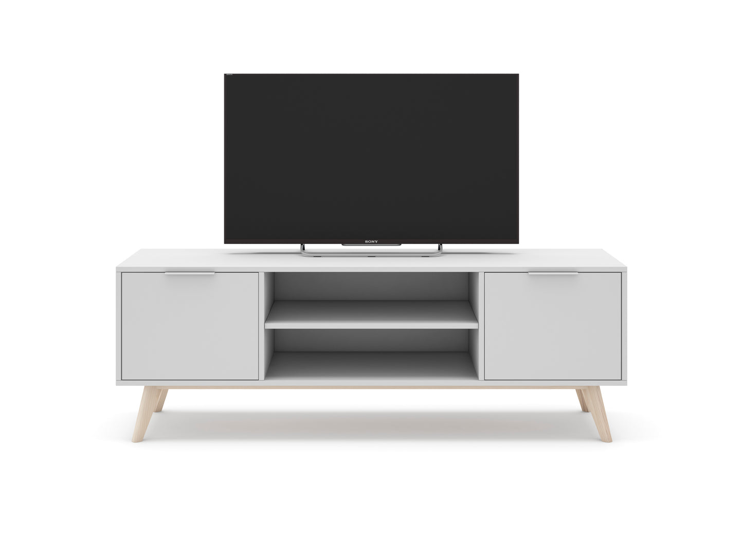 Mueble TV modelo Style color blanco - 140cm