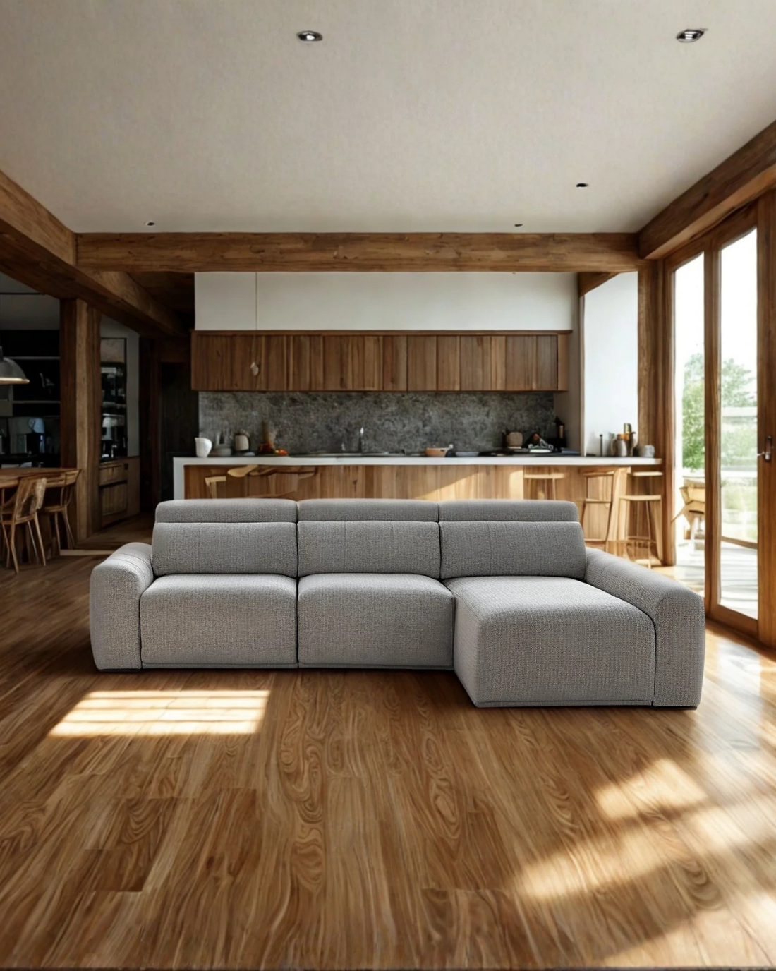 Stela chaise longue-izkinako sofa
