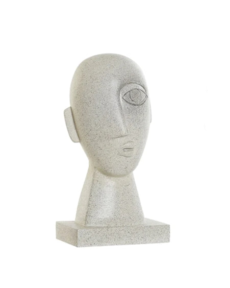 Figura de resina Visatge color gris