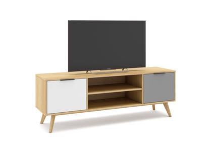 Mueble TV modelo Whitegrey