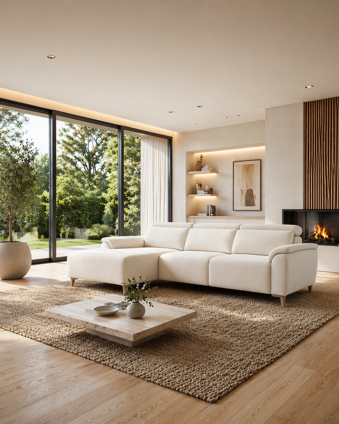 Sofà Cloud chaiselongue 