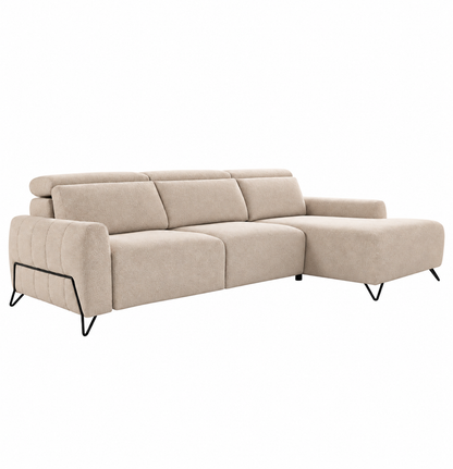 Sofà Stela chaiselongue-raconera 