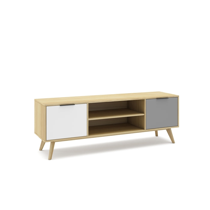 Mueble TV modelo Whitegrey