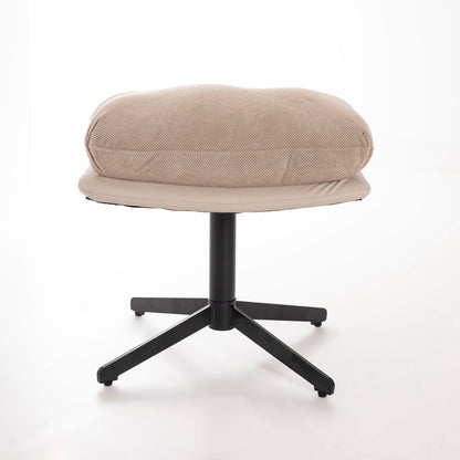 Banqueta reposapies beige