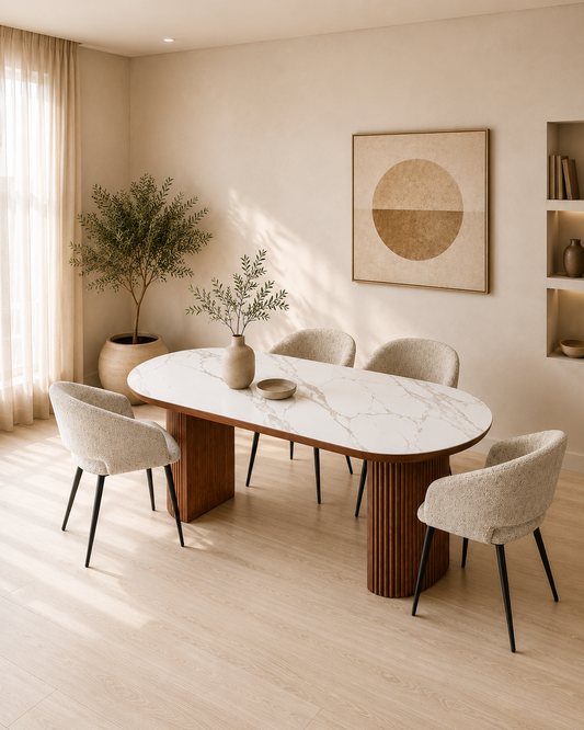Mesa fija de comedor Nolia