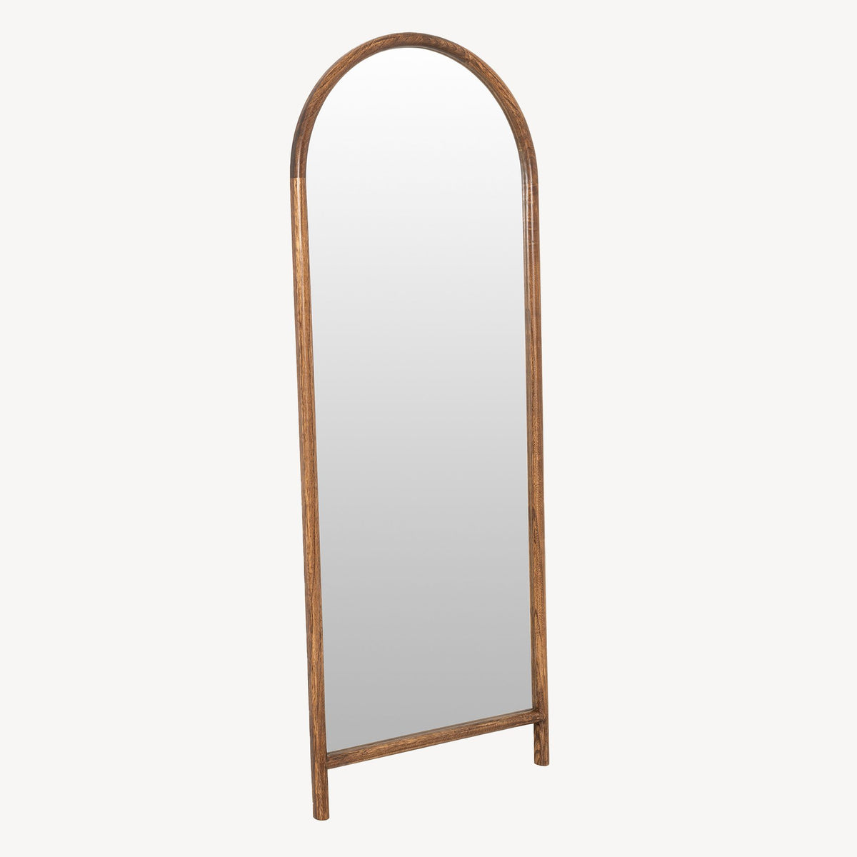 Espejo de arco en madera de nogal