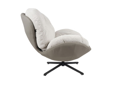 Sillón EGG giratorio - Gris Piedra