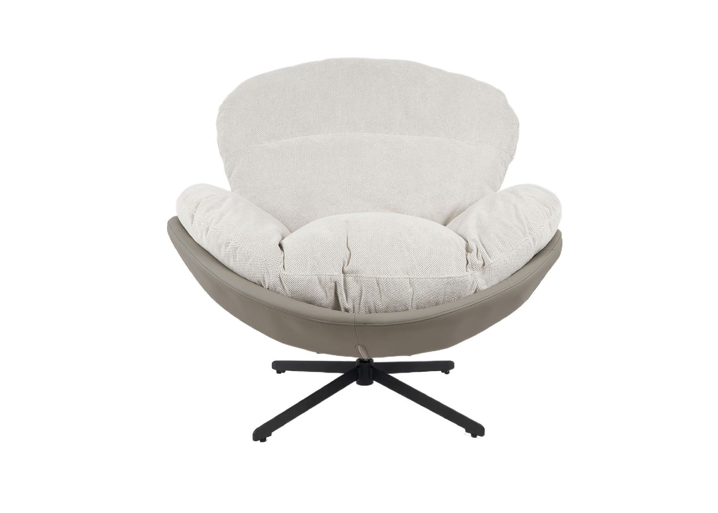 Sillón EGG giratorio - Gris Piedra