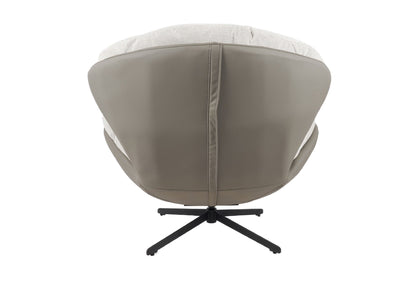 Sillón EGG giratorio - Gris Piedra