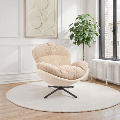 Sillón EGG giratorio - Beige