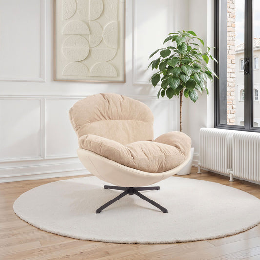 Sillón EGG giratorio - Beige