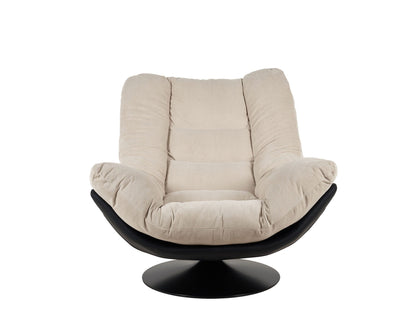 Sillón Roy negro/gris marengo