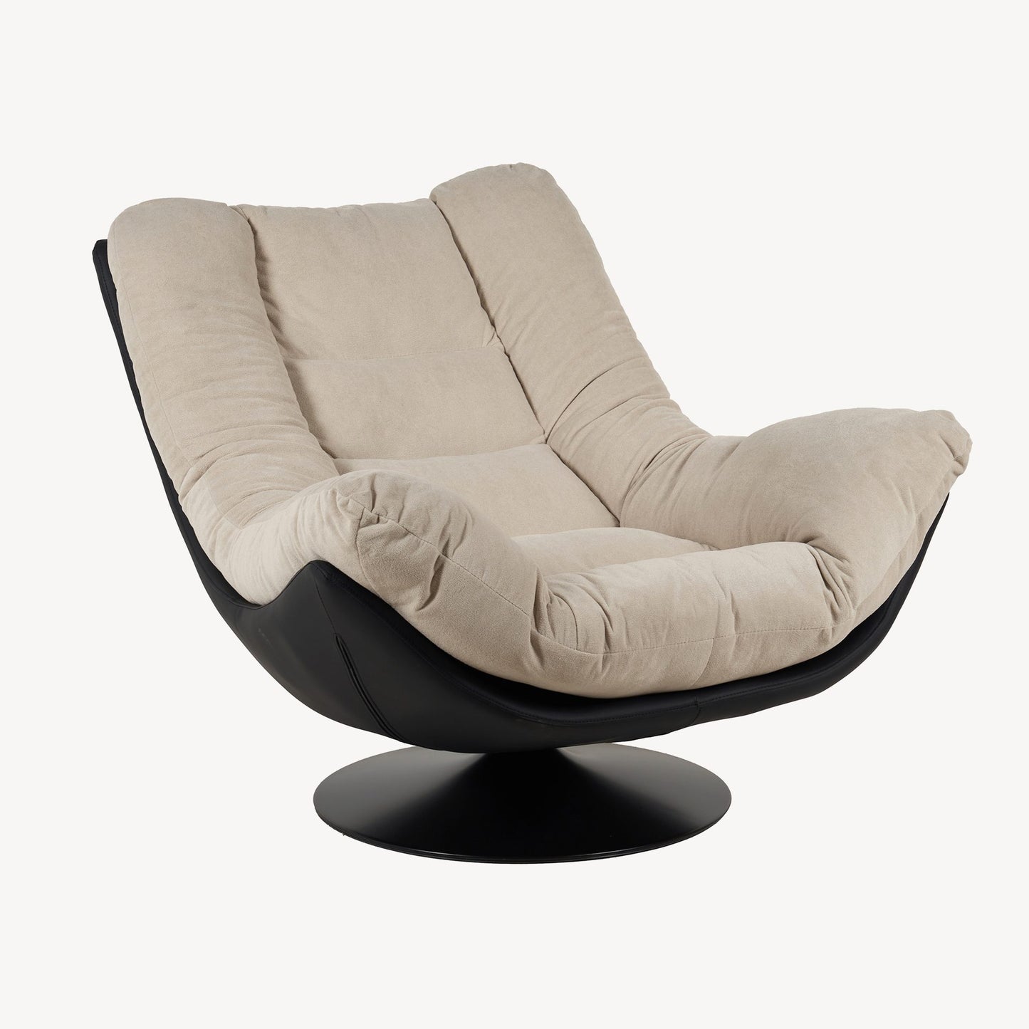 Sillón Roy negro/gris marengo