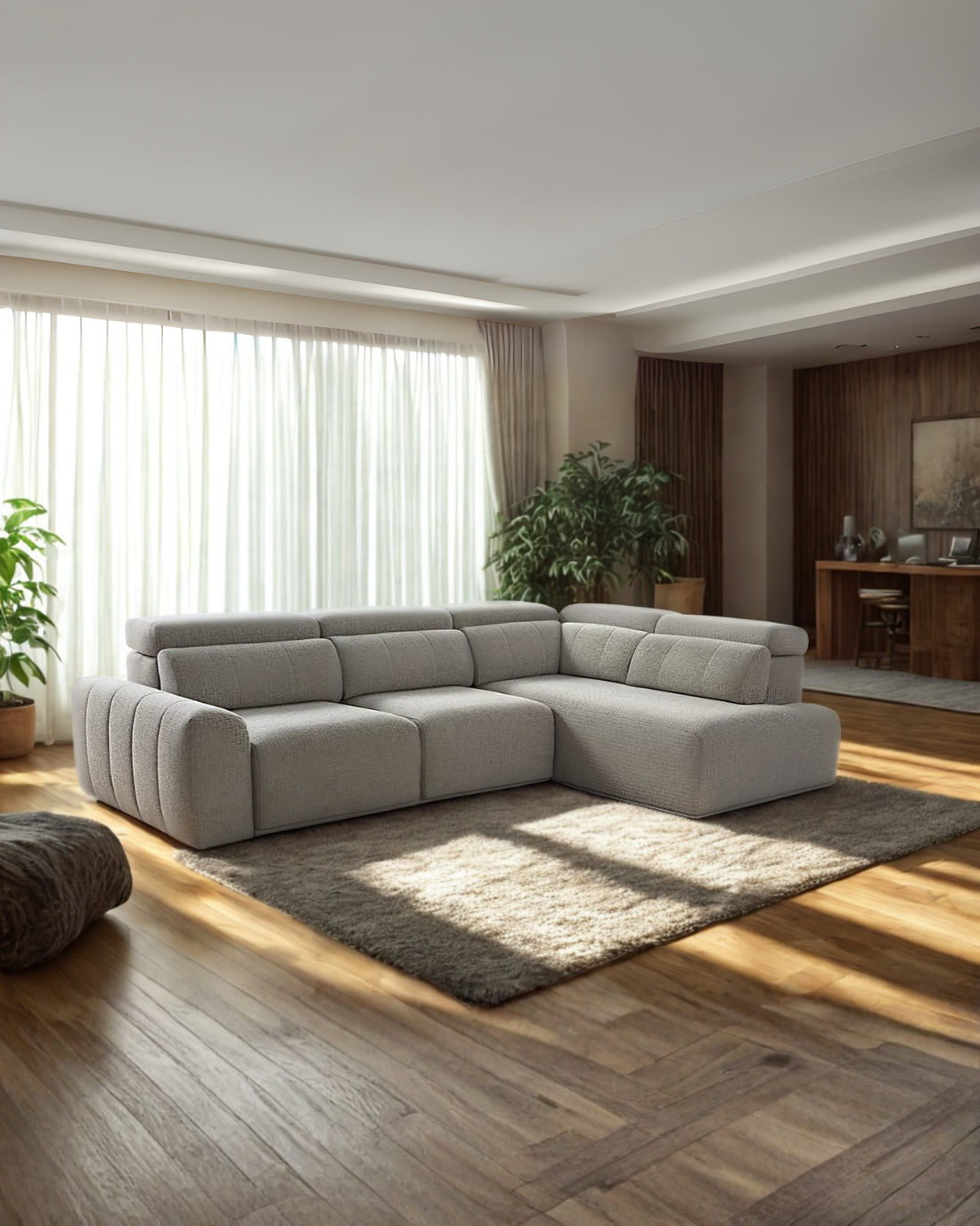 Sofà Stela chaiselongue-raconera 