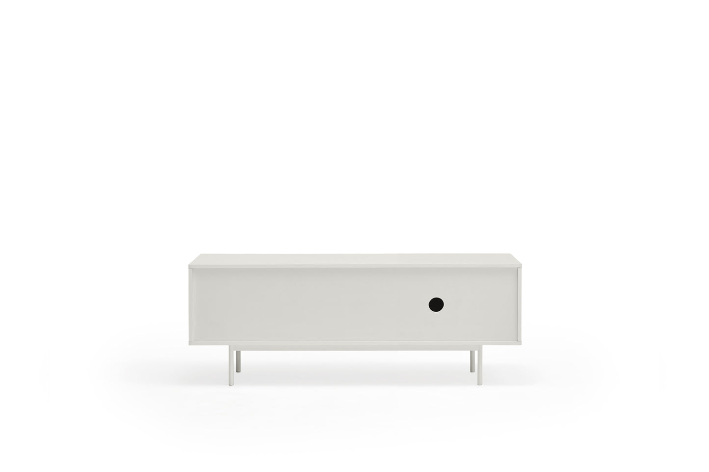 Mueble TV Nala- Color blanco y roble 140cm