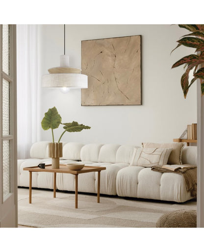 Llum de sobretaula Bowtie roure-metall