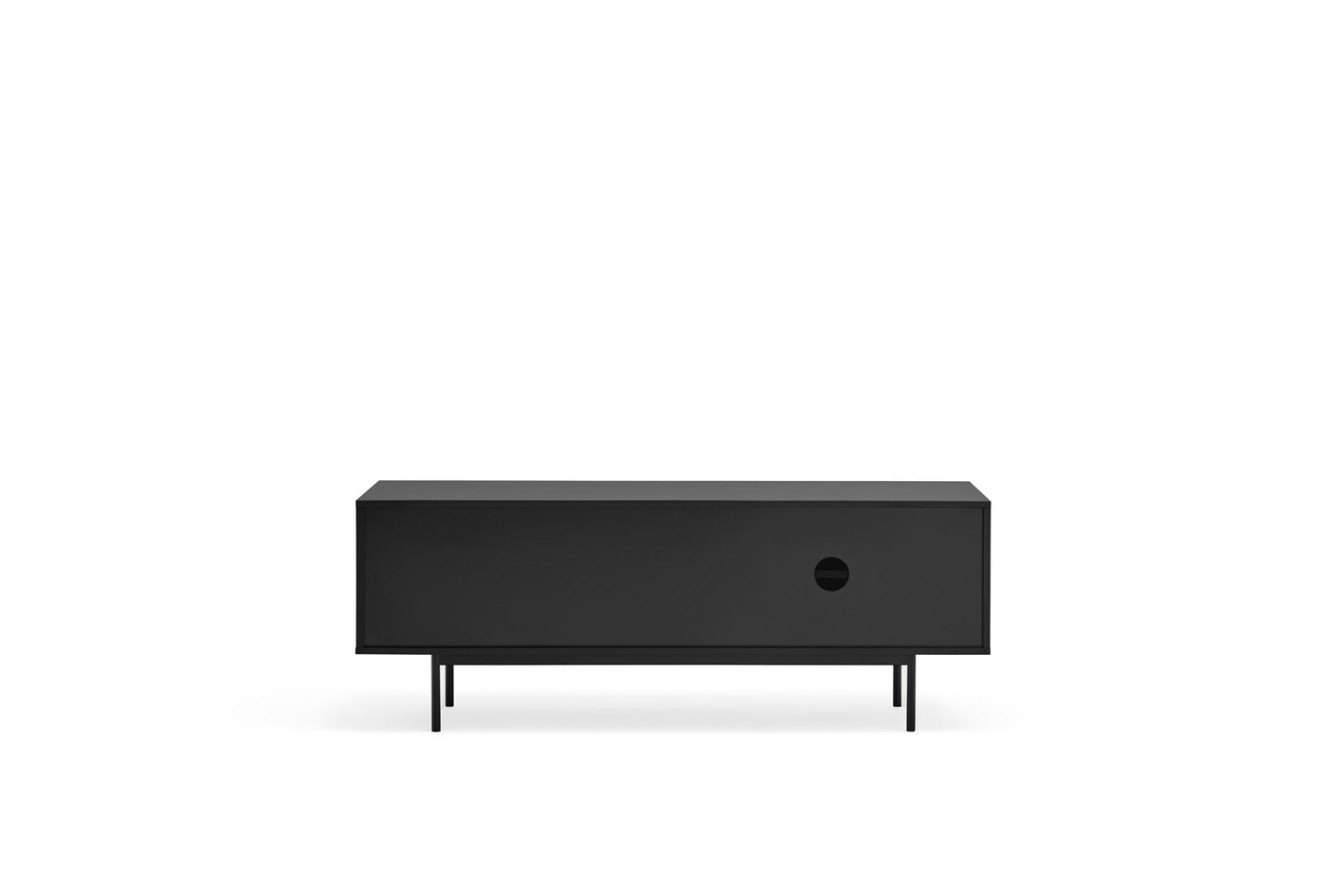 Mueble TV Nala- Color negro y roble 140cm