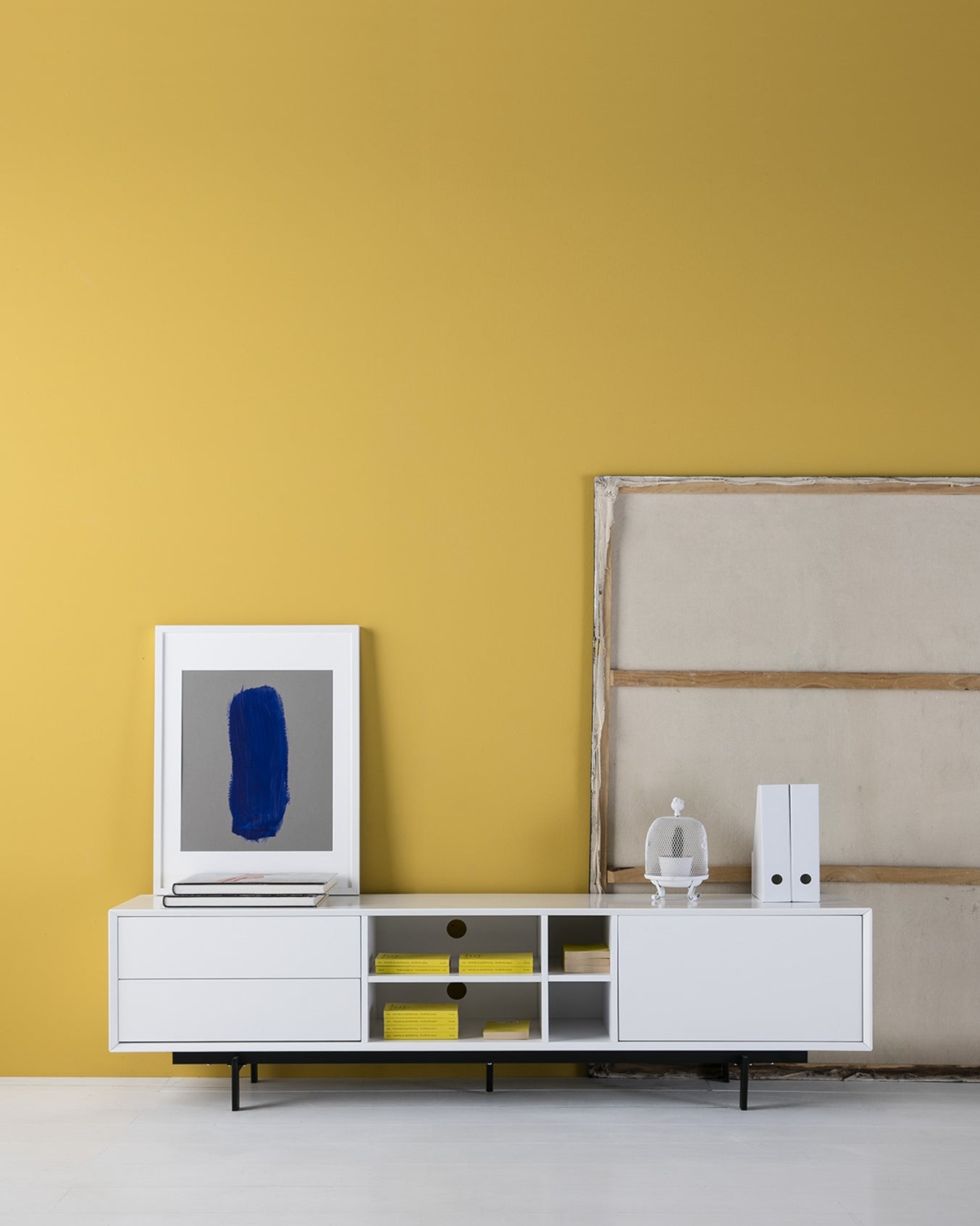 Mueble TV Show - Color blanco