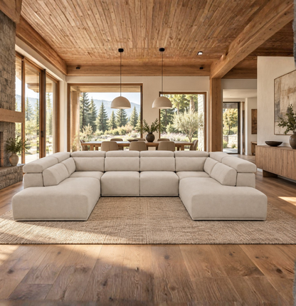 Sofà Stela chaiselongue-raconera 